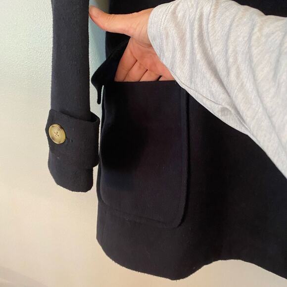 Authentic Cube Sugar RARE Toggle Blue Pea Coat Jacket - Picture 5 of 9